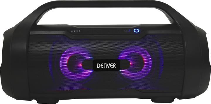 Actual product image Denver BTG-615 Portable Speaker Mono Portable Speaker Black 19W (5 h, Rechargeable battery operated)