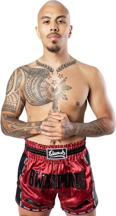 Actual product image 8Weapons 8 Weapons Muay Thai Shorts Carbon - Night 2.0 (S)