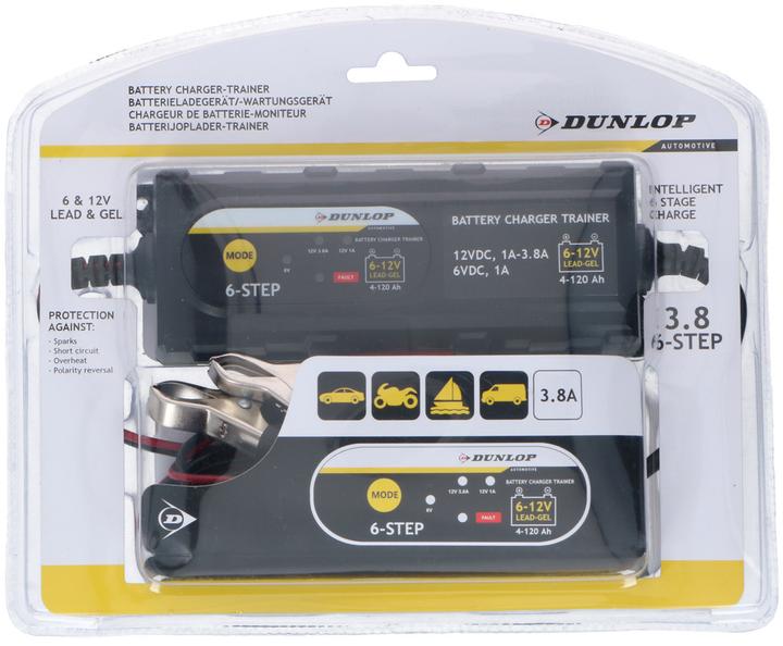 Dunlop Battery charger 3.8A (12V, 3.80 A)