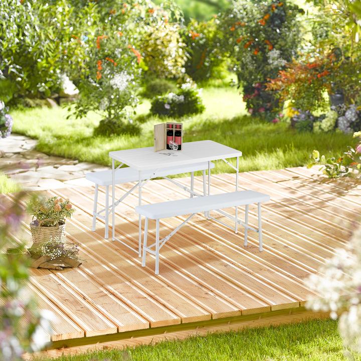 Produktbild Relaxdays Gartentisch (120 cm)