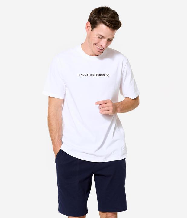 Immagine prodotto Domyos T-Shirt Herren Baumwolle Regular - weiss (L)