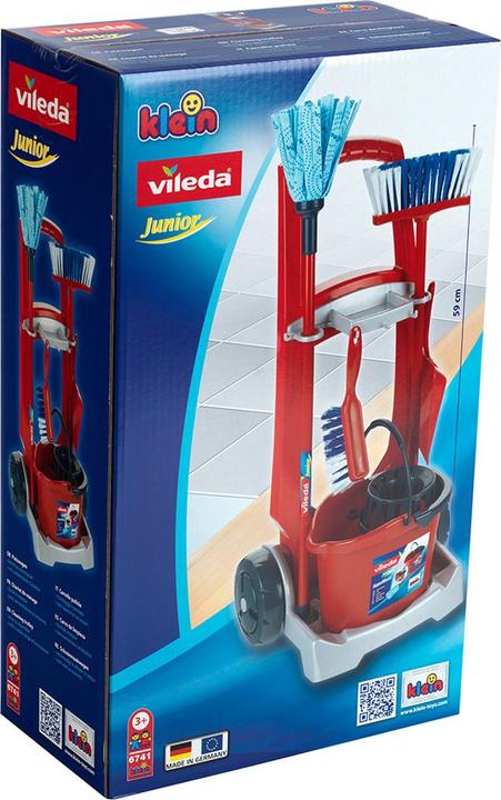 Image du produit Theo Klein Vileda broom wagon