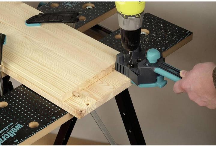 Actual product image wolfcraft Dowelmaster - dowel gauge for wood joints (1 pcs.)