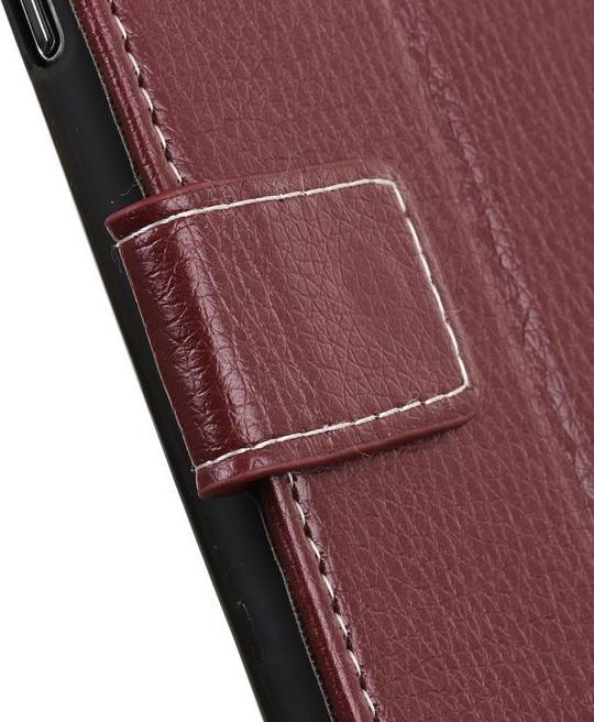 Actual product image MU Classic Litchi Leather Bookcover II Series (Honor 20 Lite)