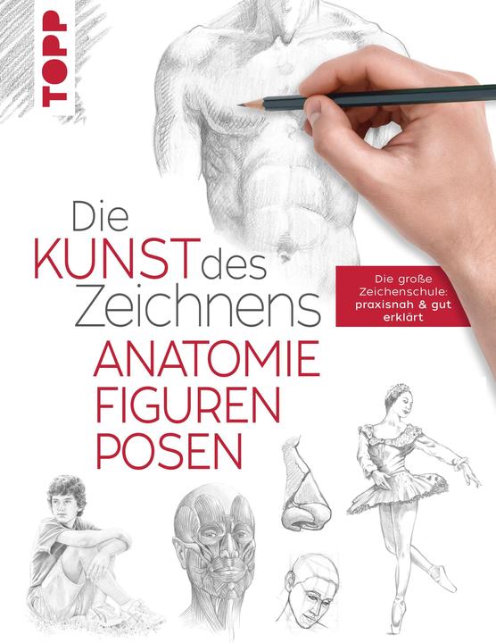 Immagine prodotto Die Kunst des Zeichnens - Anatomie, Figuren, Posen (Tedesco, editore sfacciato, 2020)