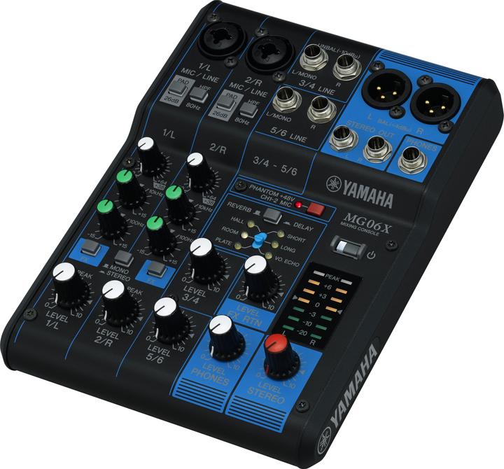Immagine prodotto Yamaha MG06X (Mixer da studio e live)