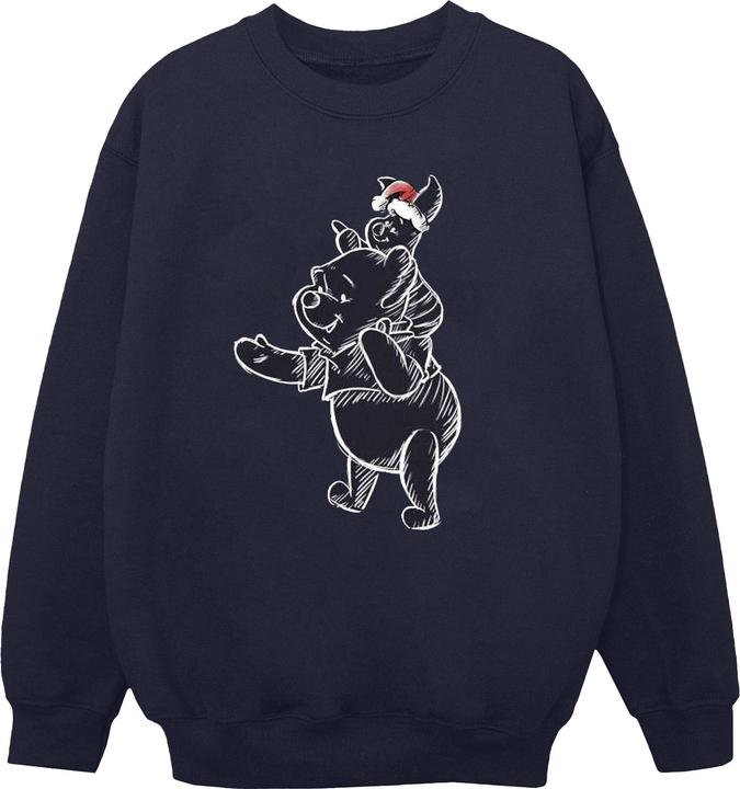 Disney Winnie The Pooh Piglet Christmas Sweatshirt (L)