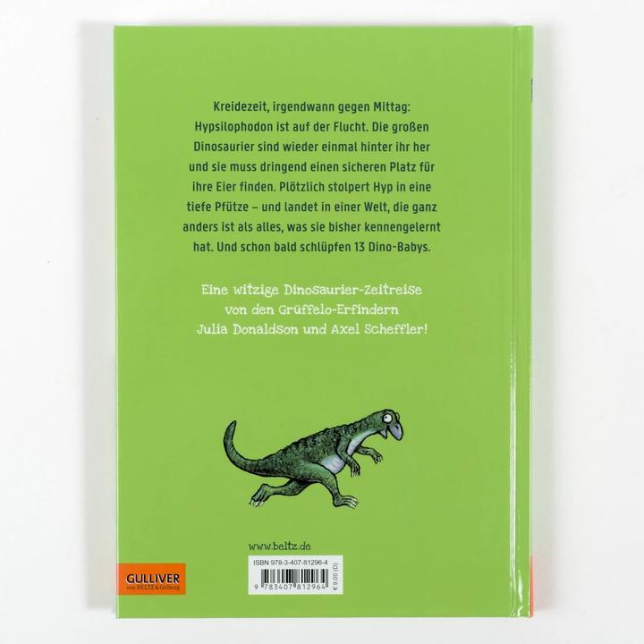 Actual product image Der kleinste Dinosaurier (German, Julia Donaldson, Axel Scheffler, Susanne Härtel, 2022)
