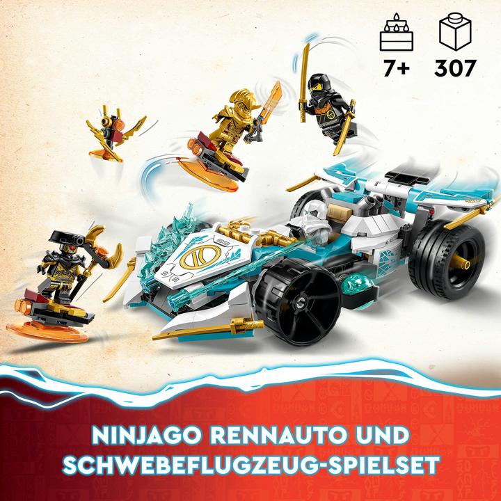 Image du produit LEGO La voiture de course Spinjitzu de Zane Dragonpower (71791, LEGO Ninjago)
