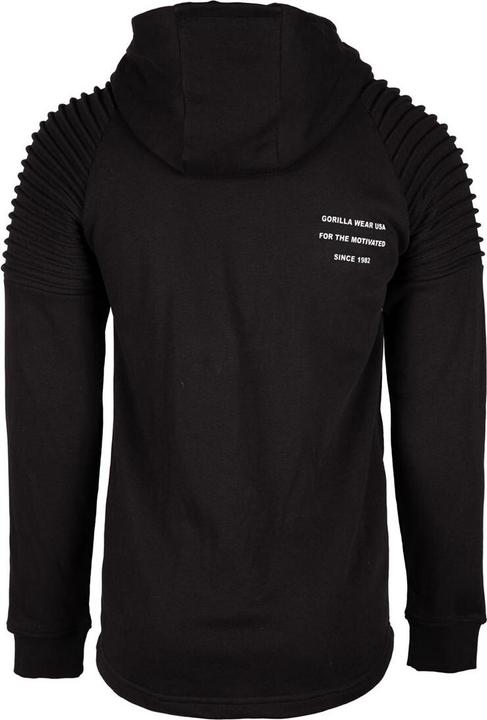 Image du produit Gorilla Wear Sweat à capuche Delta Noir (XXL)