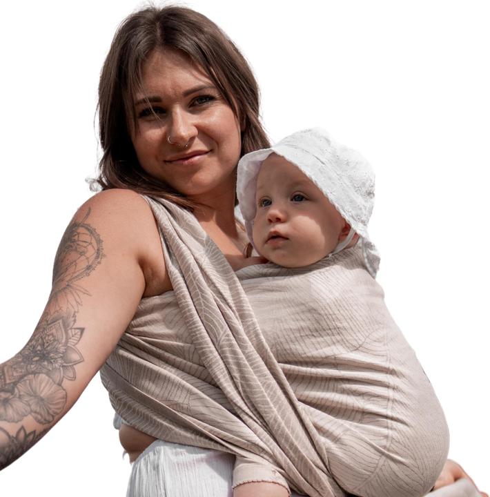 Immagine prodotto Hoppediz Fionda per bambini Fionda per bambini in tessuto biologico (5.40 m)