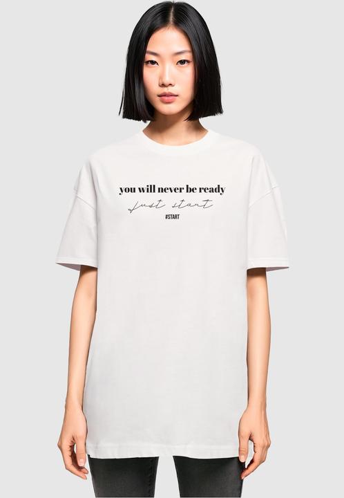 Produktbild Merchcode Ladies Just Start Oversized Boyfriend Tee - 118411 (3XL)