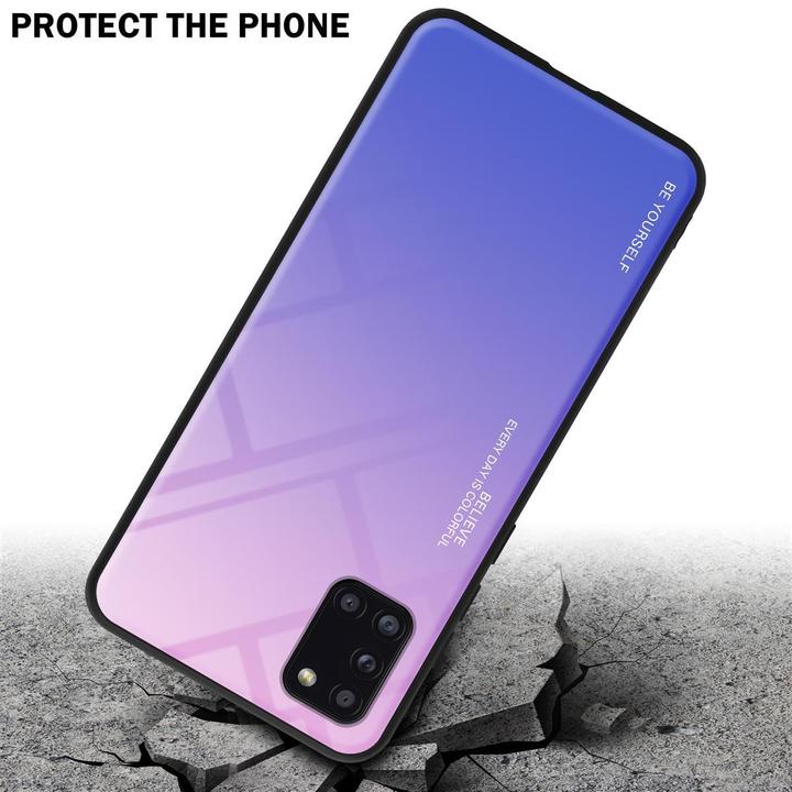 Produktbild Cadorabo TPU 2 Farben Glas Cover (Samsung Galaxy A31)