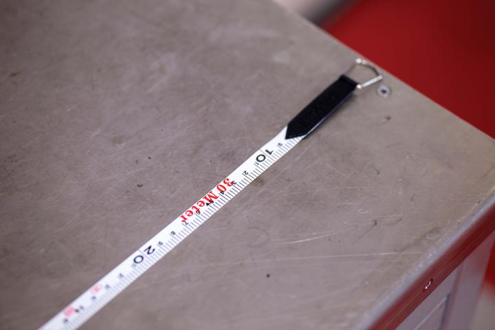 Rs Pro fiberglass tape 30M measure tape (Métrique)