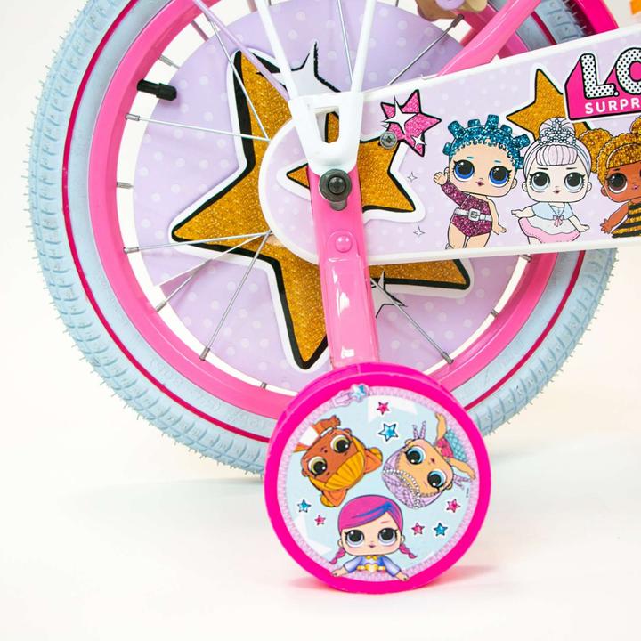 Produktbild Surprise! LOL Surprise Kinderfahrrad - Mädchen - 16 Zoll - Pink - Zwei Handbremsen