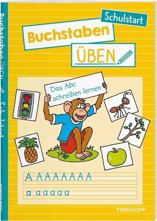 Produktbild Tessloff Buchstaben üben. Schulstart (Deutsch, Julia Meyer, Manfred Tophoven, 2022)