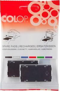 Image du produit Colop Tampon encreur E/2600 bleu 2 pièces