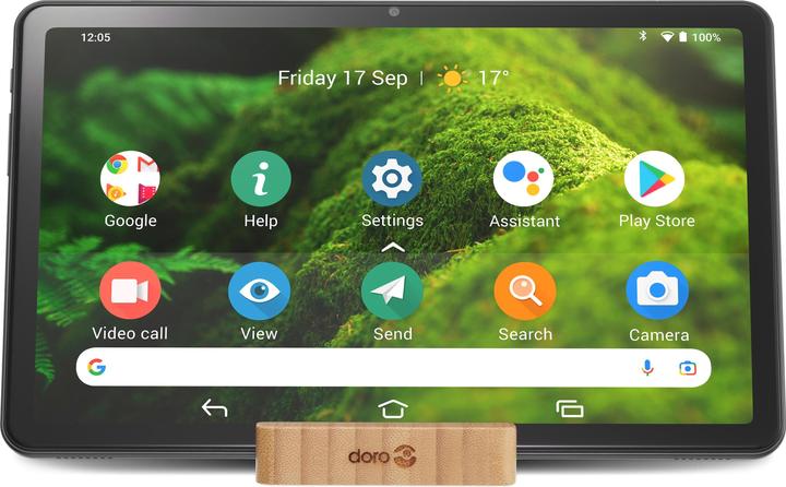 Actual product image Doro Tablet EU (WLAN only, 10.40", 32 GB, Graphite)