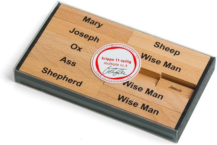 Image du produit Corpus Delicti Minimal Nativity Set - puristische Krippe