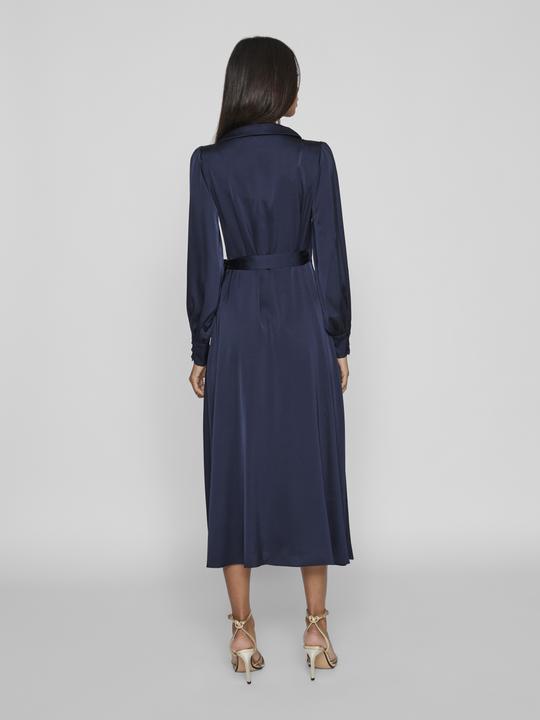 Actual product image Vila Long-sleeved midi wrap dress (34)