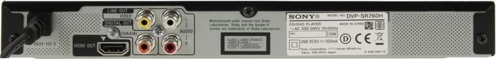 Actual product image Sony Dvp-Sr760h (DVD players)