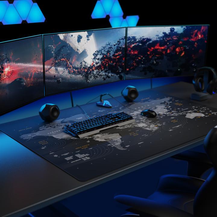 Immagine prodotto Titanwolf Tappetino per mouse da gioco, tappetino per mouse XXXL speed, tappetino per mouse 1200 x 800 mm (XXL)