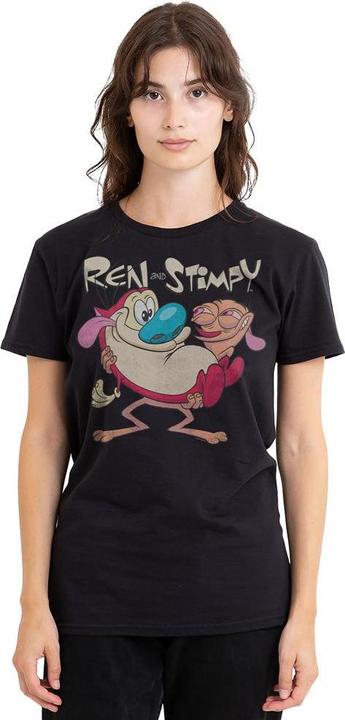 Immagine prodotto Ren & Stimpy Two Of A Kind Maglietta Adulto Unisex (S)