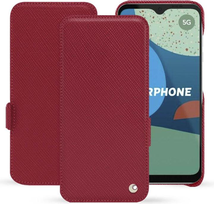 Actual product image Noreve Horizontal leather flap shell (Fairphone 4)