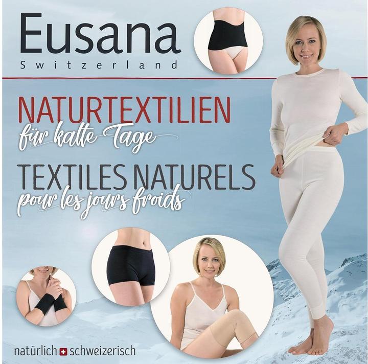 Produktbild Eusana Nierenwärmer anatomisch L ivoire Swiss M.Silk (L)