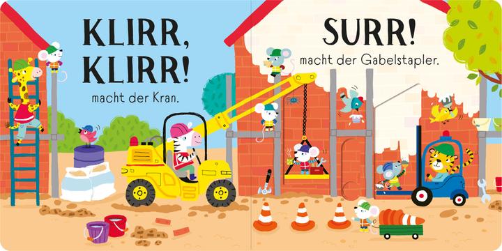 Immagine prodotto Schieben und Lauschen: Fahrzeuge auf der Baustelle (Tedesco)