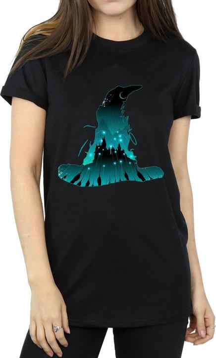 Immagine prodotto Hogwarts Silhouette Maglietta Ampia Donna (XL)