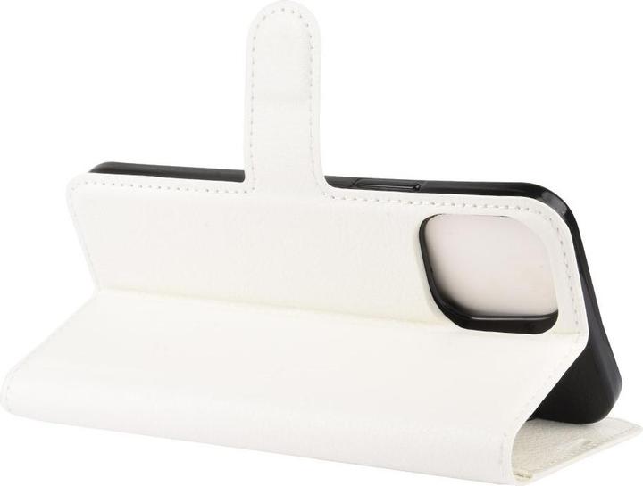 Actual product image Cover-Discount iPhone 12 Pro Max - leather case cover white (Apple iPhone 12 Pro Max)