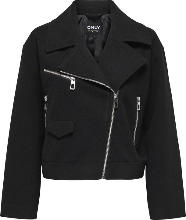 Produktbild Only Fly-Away Kragen Jacke Bikerjacke in Lederoptik (XS)