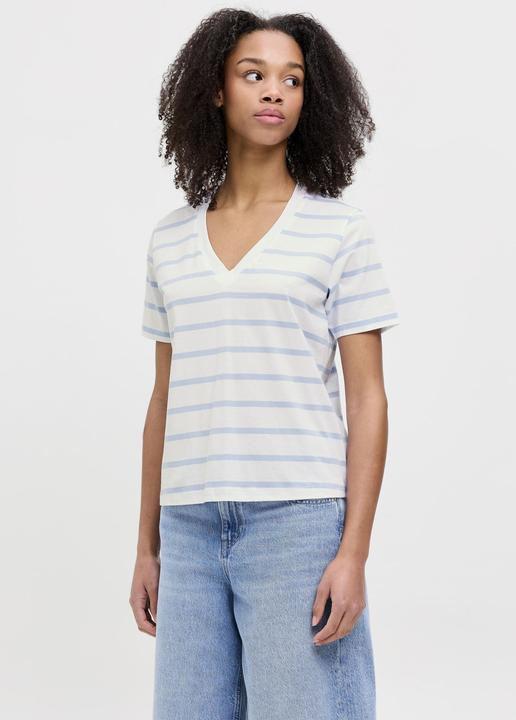 Image du produit JJXX Jxannie Reg Vneck Stripe Ss Tee Jrs Sn (XL)