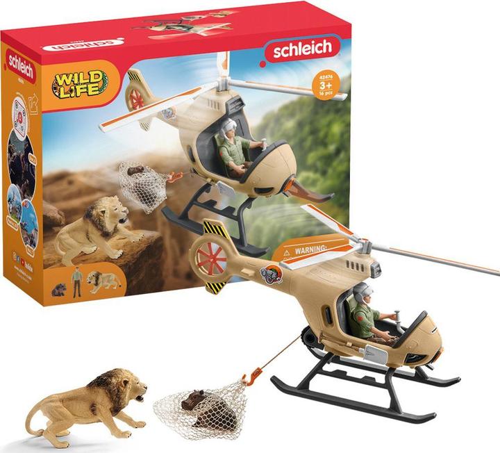 Produktbild Schleich Helikopter Tierrettung