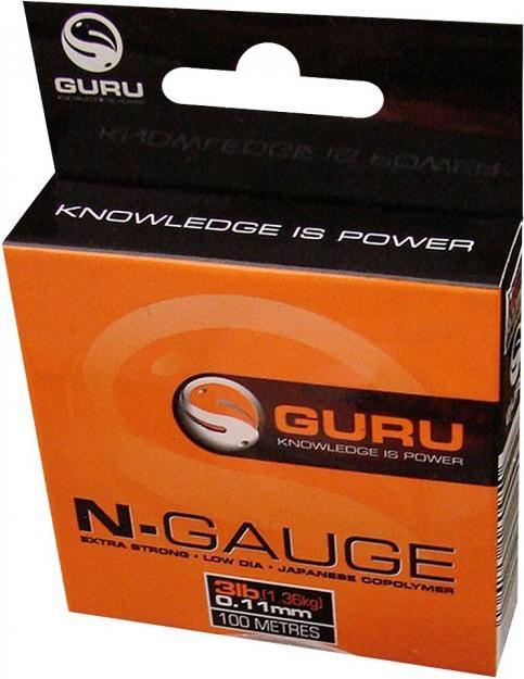 Image du produit Guru Perfumes ligne nylon pour bas de ligne n-gauge (0,11mm – 100m) (5.44 kg)