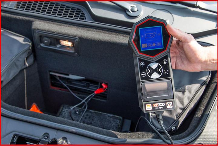 Produktbild KS Tools 12V / 24V Batterie- und Ladesystemtester