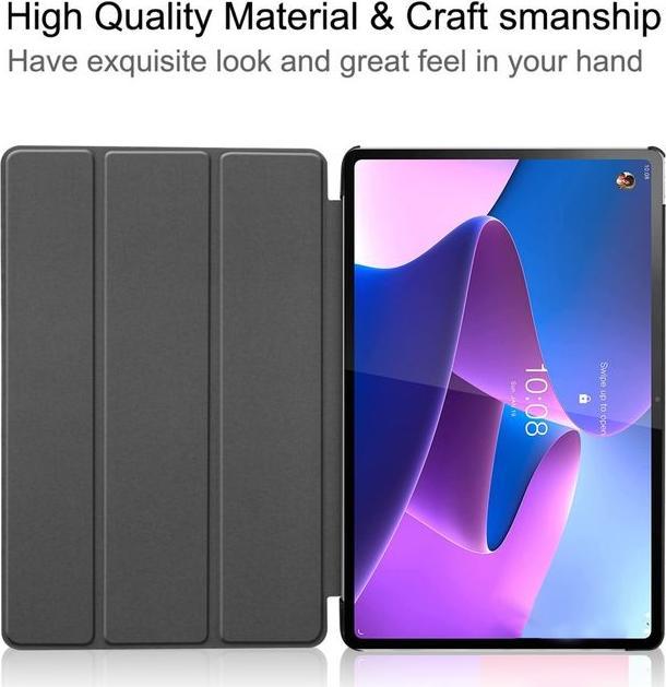 Actual product image MU Classic Triple foldable leather cover (Tab P12 Pro)