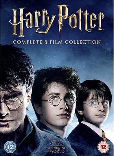 Actual product image Warner Bros Harry Potter - Complete 8-film Collection (DVD, 2016, English)