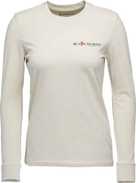 Black Diamond W Heritage Wordmark Ls Tee (S)