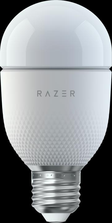 Razer Ampoule intelligente Aether (E27) - Ampoule LED RVB pour maisons intelligentes (E27, E26, 9 W, 800 lm, 1 x, F)