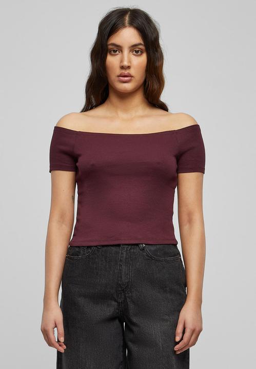 Image du produit Urban Classics Ladies Off Shoulder Rib Tee (S)