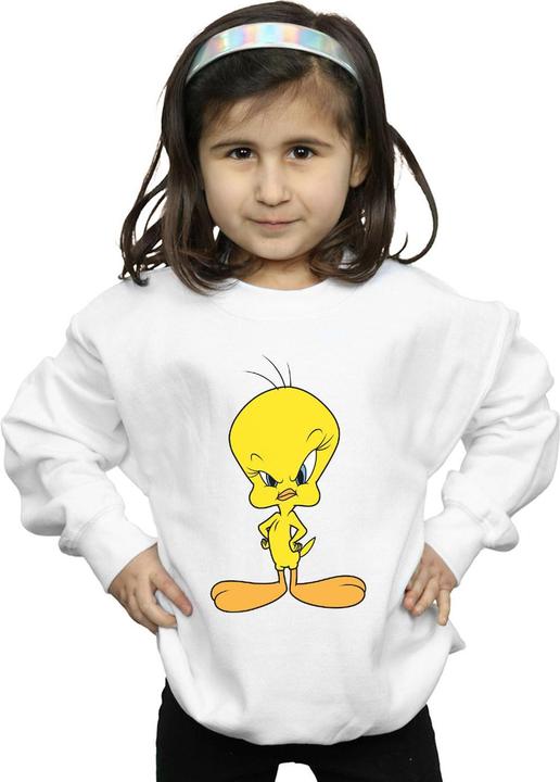 Actual product image Looney Tunes Girls Tweety Angry Sweatshirt (152, 158)