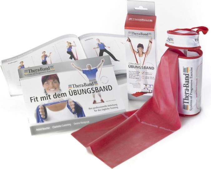 Image du produit TheraBand Set de 3 bandes d'exercice (légères) (2.50 m, Léger)