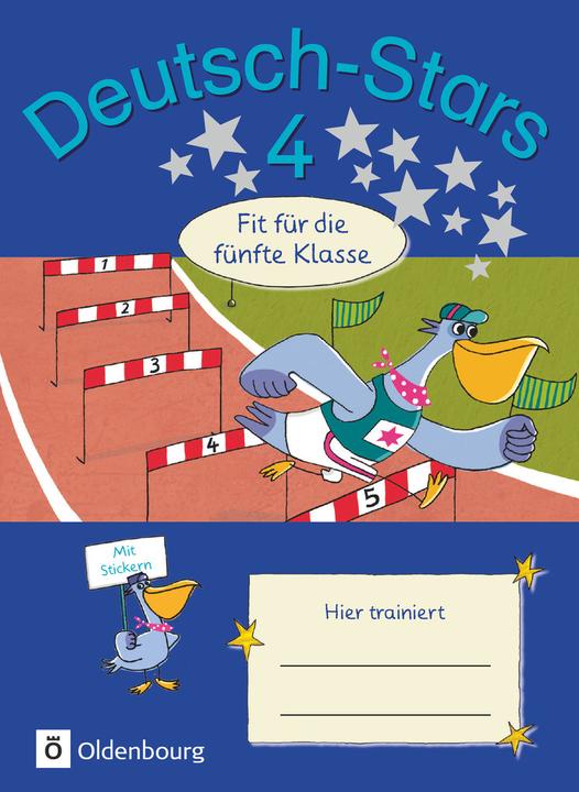 Produktbild Deutsch-Stars 4. Schuljahr. Allgemeine Ausgabe. Fit für die 5. Klasse. Übungsheft. Mit Lösu (Deutsch, Ursula Kuester, 2019)