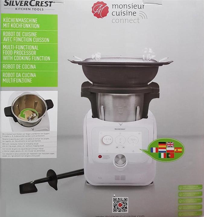 Actual product image Create Chefbot Touch Steamer