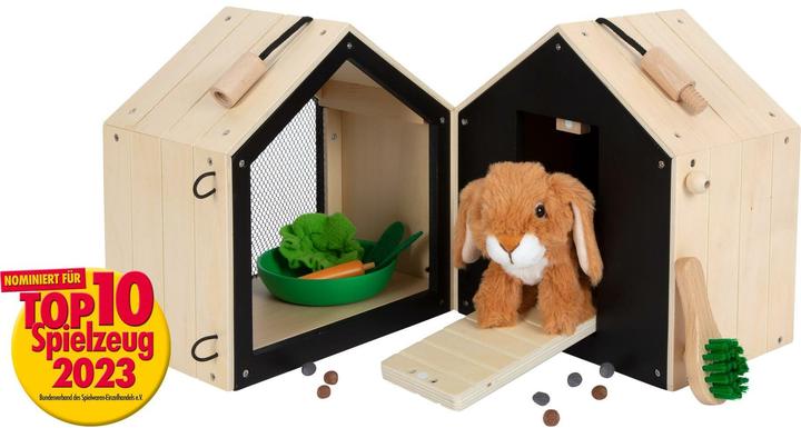 Produktbild small foot Hasenstall mit Auslauf