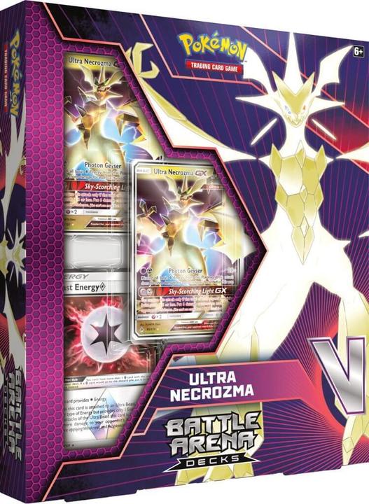 Actual product image Nintendo PKM: Battle Arena Deck Rayquaza GX vs. Ultra Necrozma GX -E- (English)