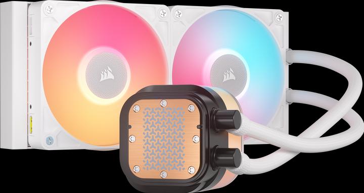 Actual product image Corsair iCUE LINK TITAN 240 RX LCD White AIO, 240mm Radiator, Liquid CPU Cooler (275 mm)