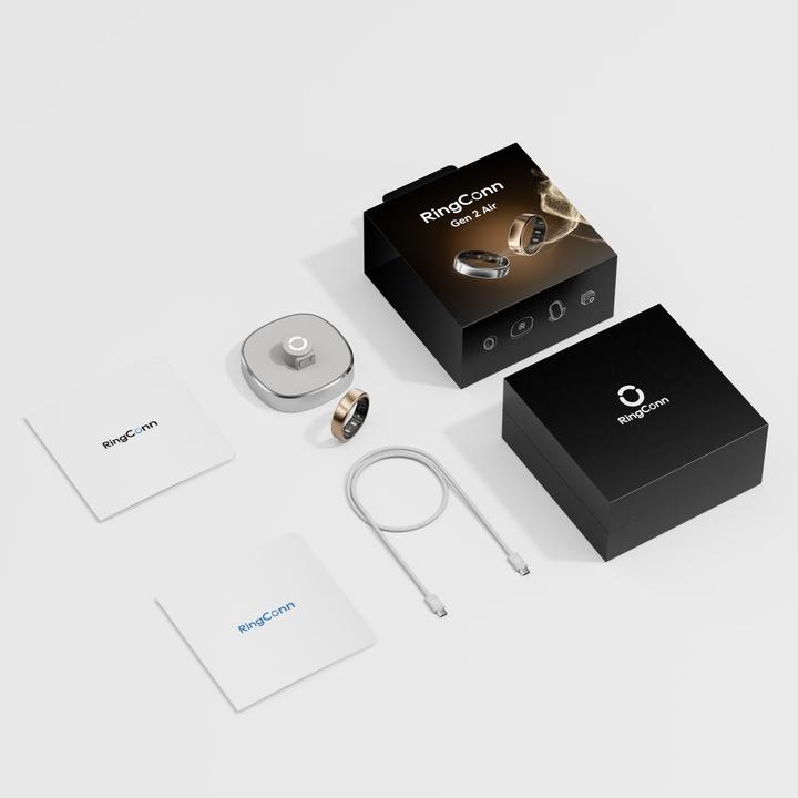Produktbild RingConn Smart Ring Gen 2 Air (11, Gold)